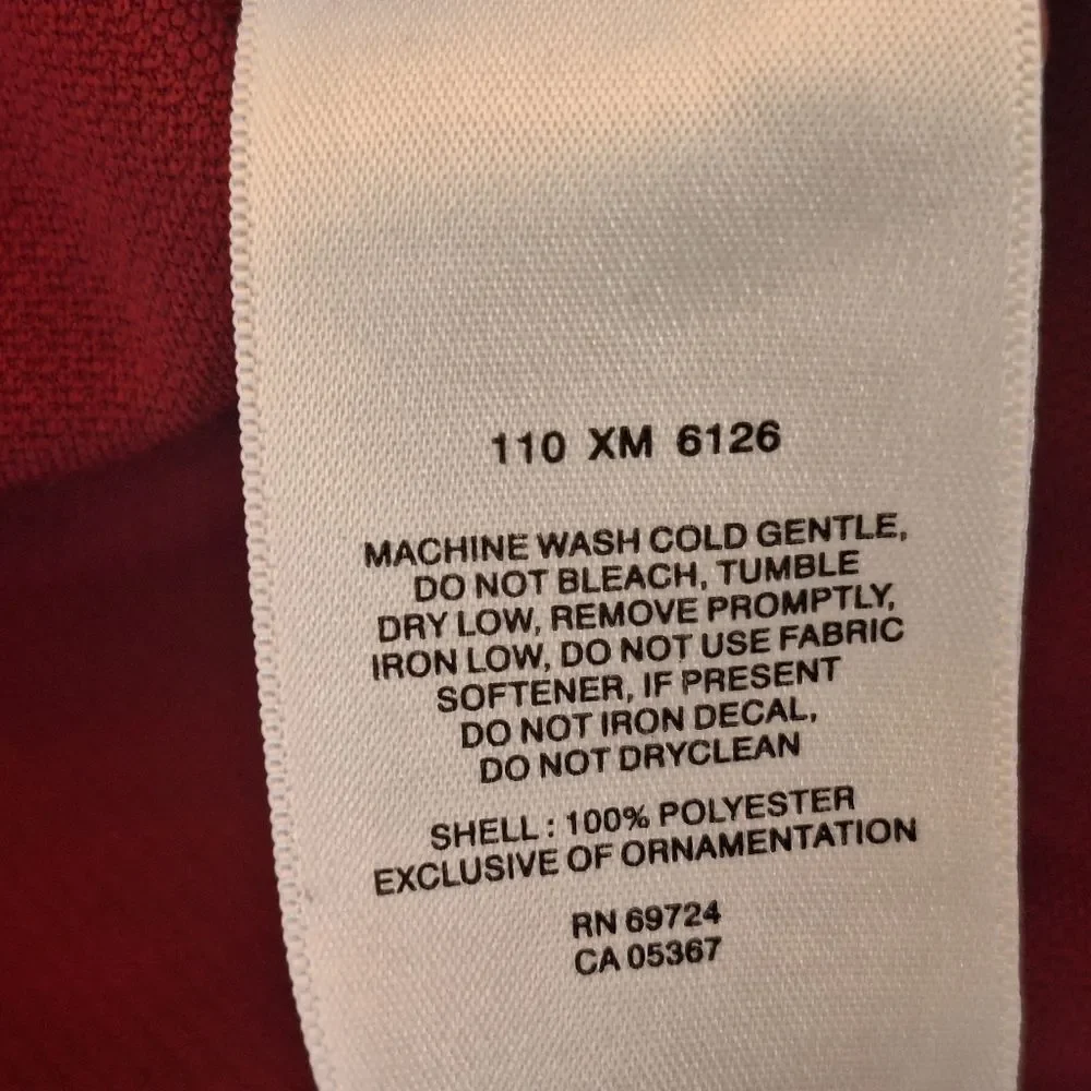 Columbia Red Polo PFG Fishing Shirt Golf Omni Shade Alabama Crimson Tide Men's M